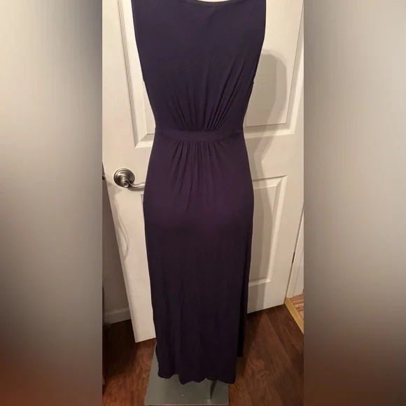 Boden dark navy maxi jersey dress 6 - Picture 4 of 6